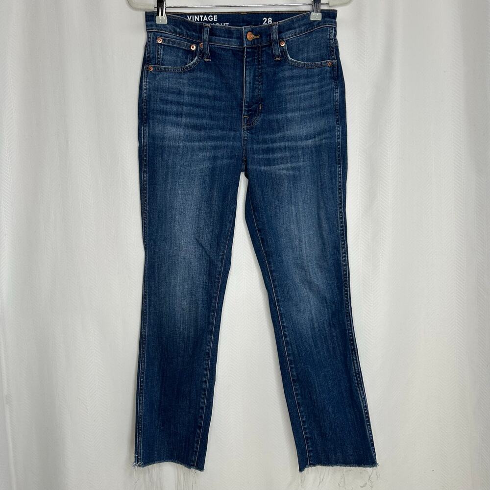 J. Crew women’s vintage straight blue jeans size 30